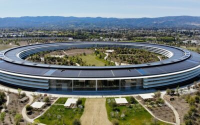 Apple Park — innowacyjność technologiczna zasilana zieloną energią